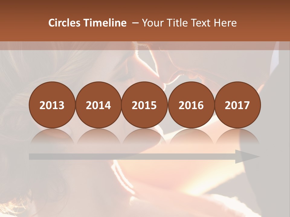 Wife People Gown PowerPoint Template