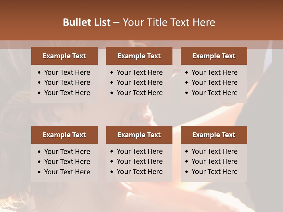 Wife People Gown PowerPoint Template