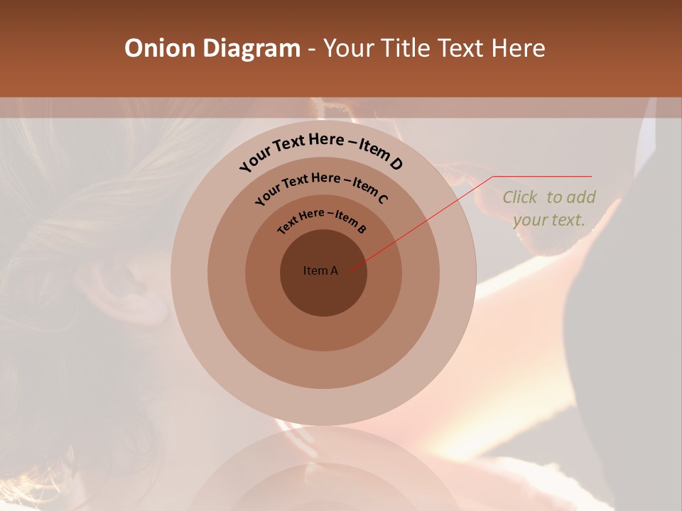 Wife People Gown PowerPoint Template