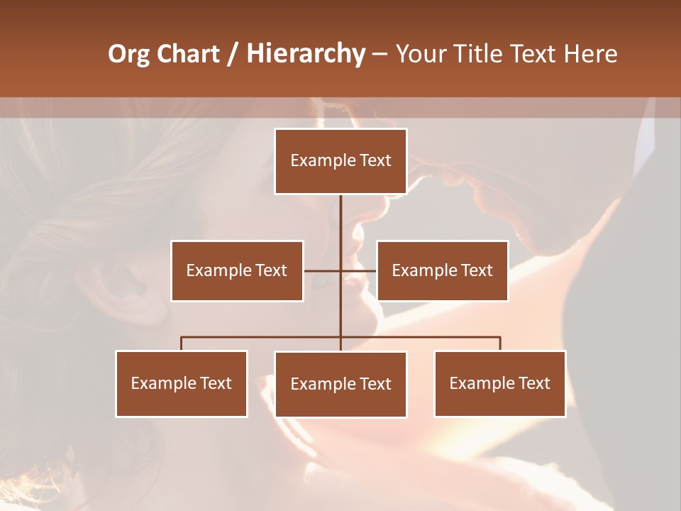 Wife People Gown PowerPoint Template