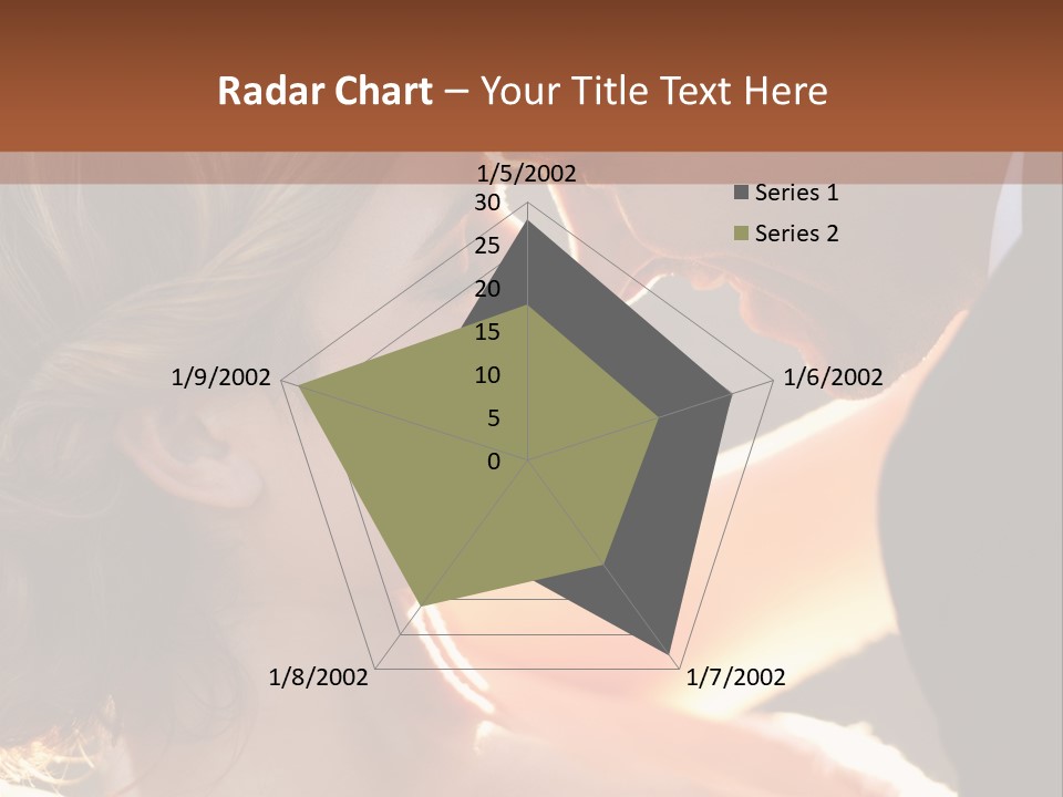 Wife People Gown PowerPoint Template