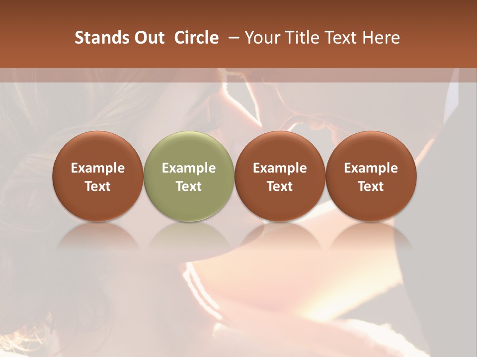 Wife People Gown PowerPoint Template