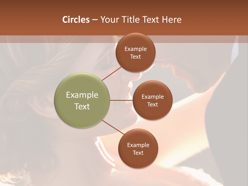 Wife People Gown PowerPoint Template