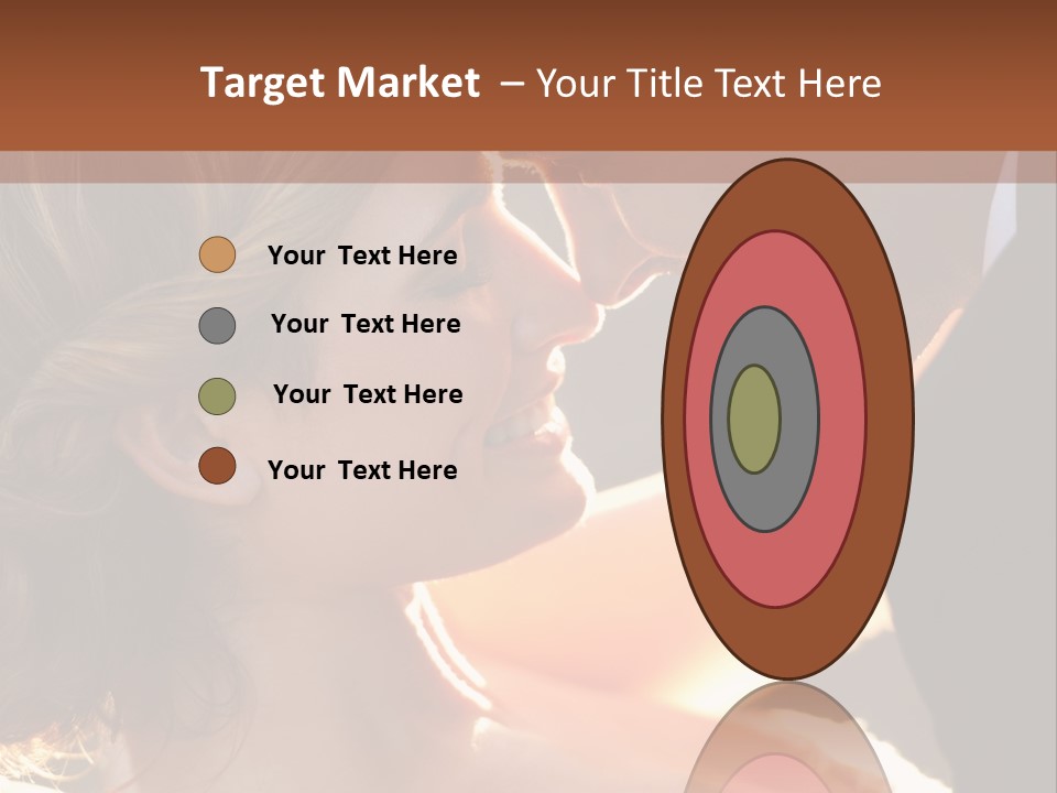 Wife People Gown PowerPoint Template