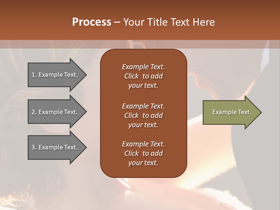 Wife People Gown PowerPoint Template