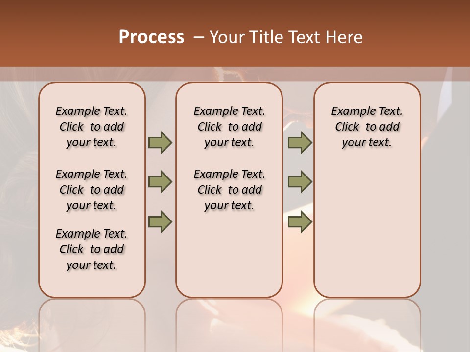 Wife People Gown PowerPoint Template