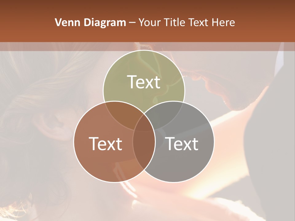 Wife People Gown PowerPoint Template