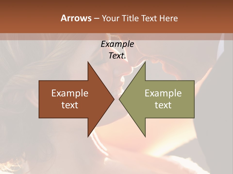 Wife People Gown PowerPoint Template