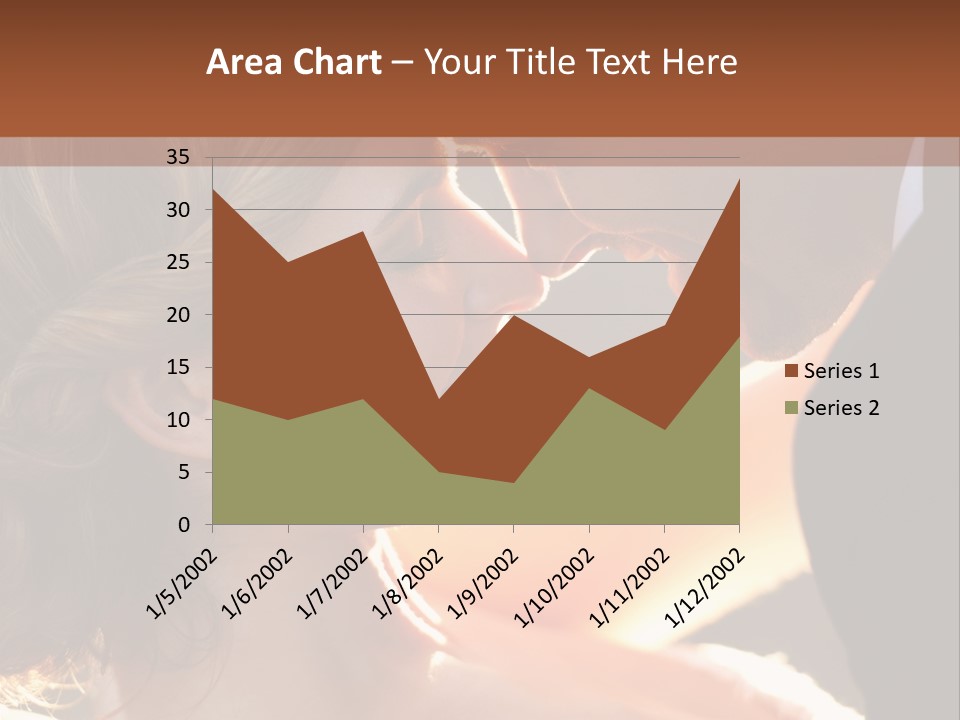Wife People Gown PowerPoint Template