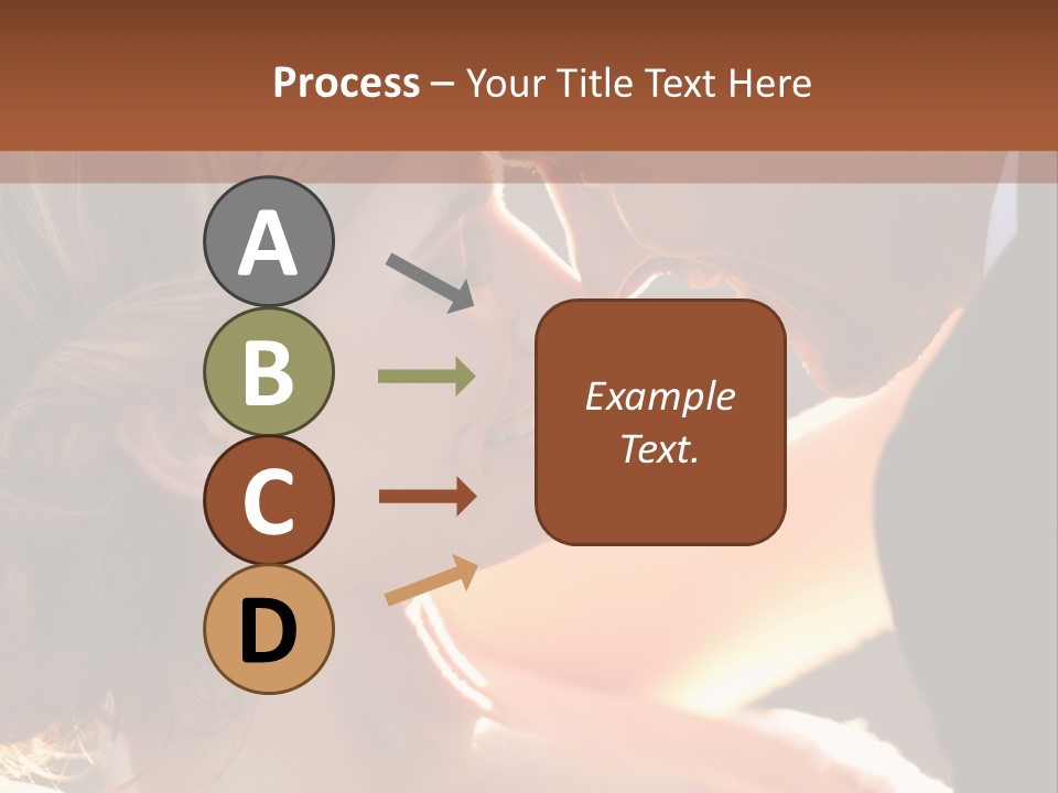 Wife People Gown PowerPoint Template