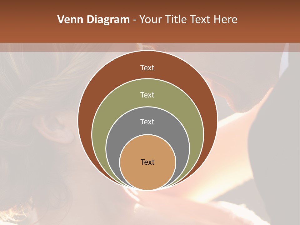 Wife People Gown PowerPoint Template