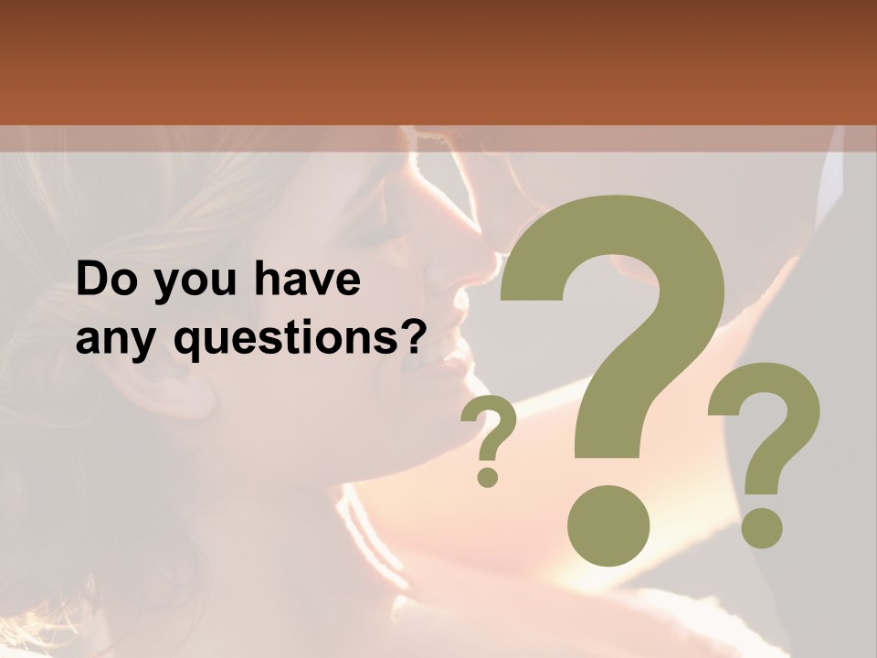 Wife People Gown PowerPoint Template