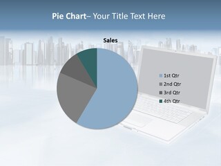 Laptop Blank Object PowerPoint Template