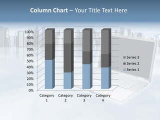 Laptop Blank Object PowerPoint Template