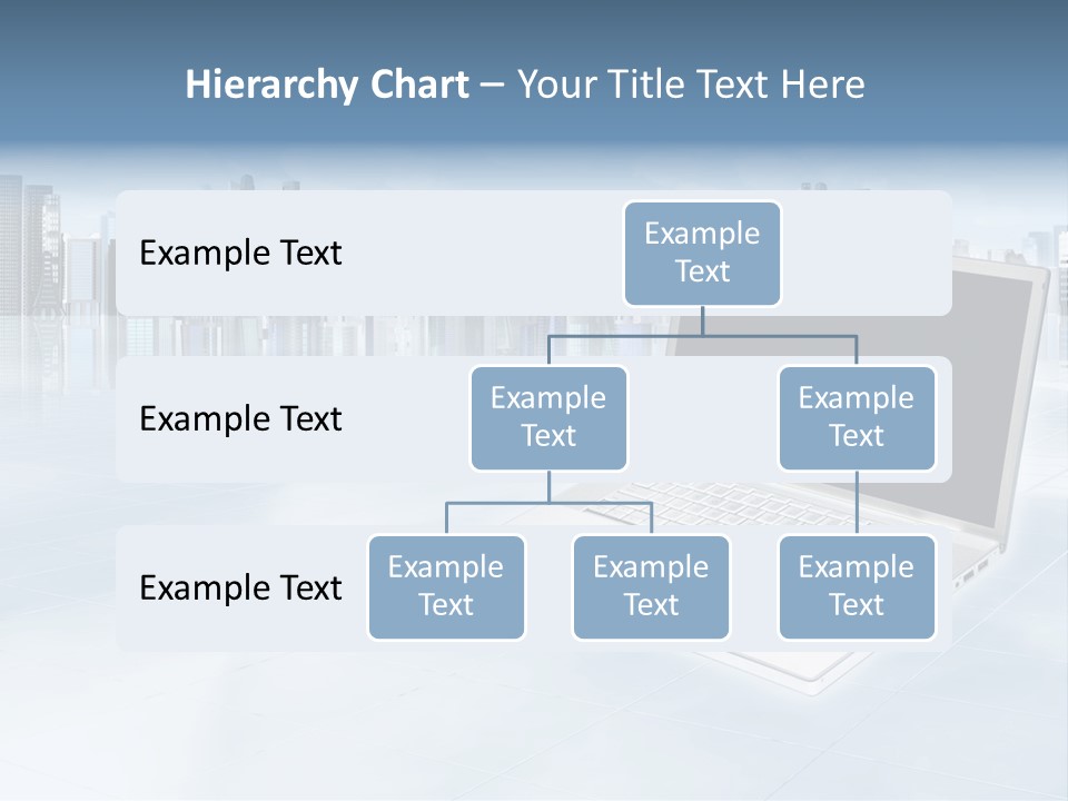 Laptop Blank Object PowerPoint Template