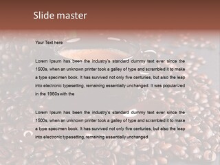 Tasse Stimulation Bureau PowerPoint Template