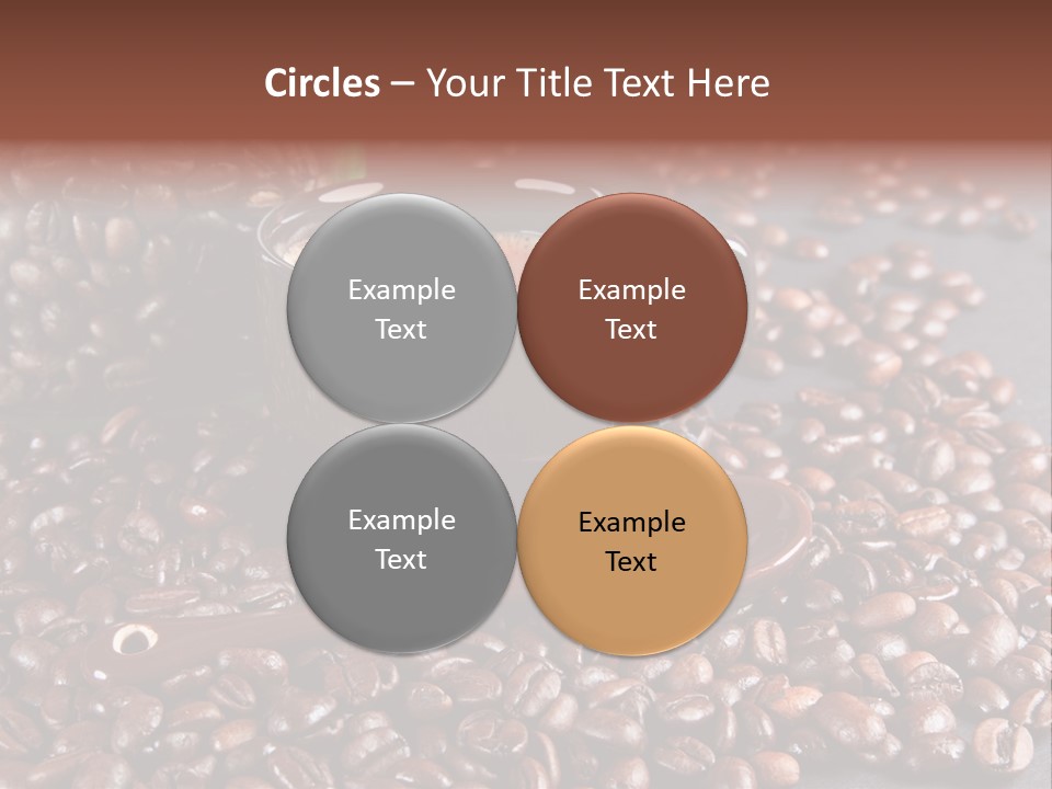 Tasse Stimulation Bureau PowerPoint Template