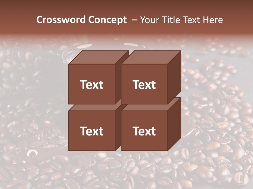 Tasse Stimulation Bureau PowerPoint Template