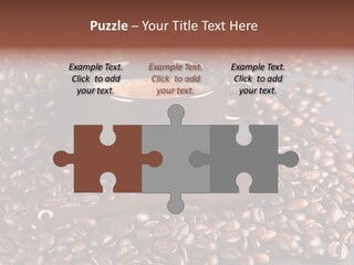 Tasse Stimulation Bureau PowerPoint Template