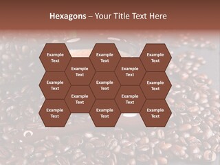 Tasse Stimulation Bureau PowerPoint Template