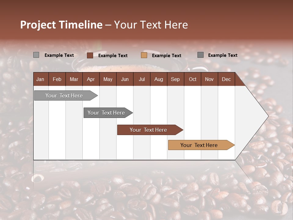 Tasse Stimulation Bureau PowerPoint Template