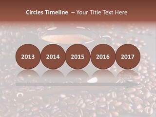 Tasse Stimulation Bureau PowerPoint Template