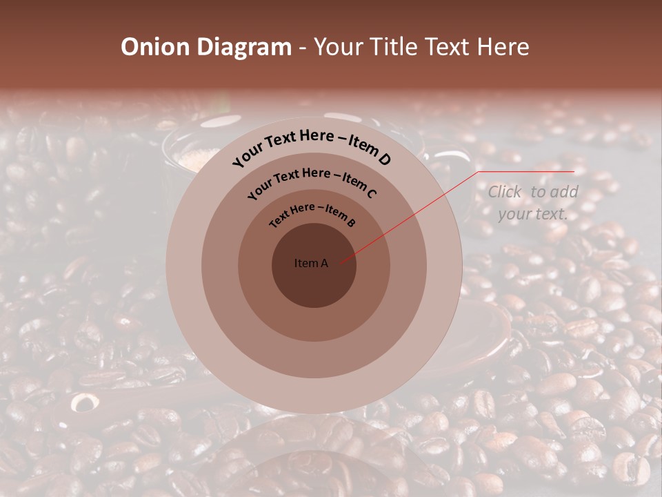 Tasse Stimulation Bureau PowerPoint Template
