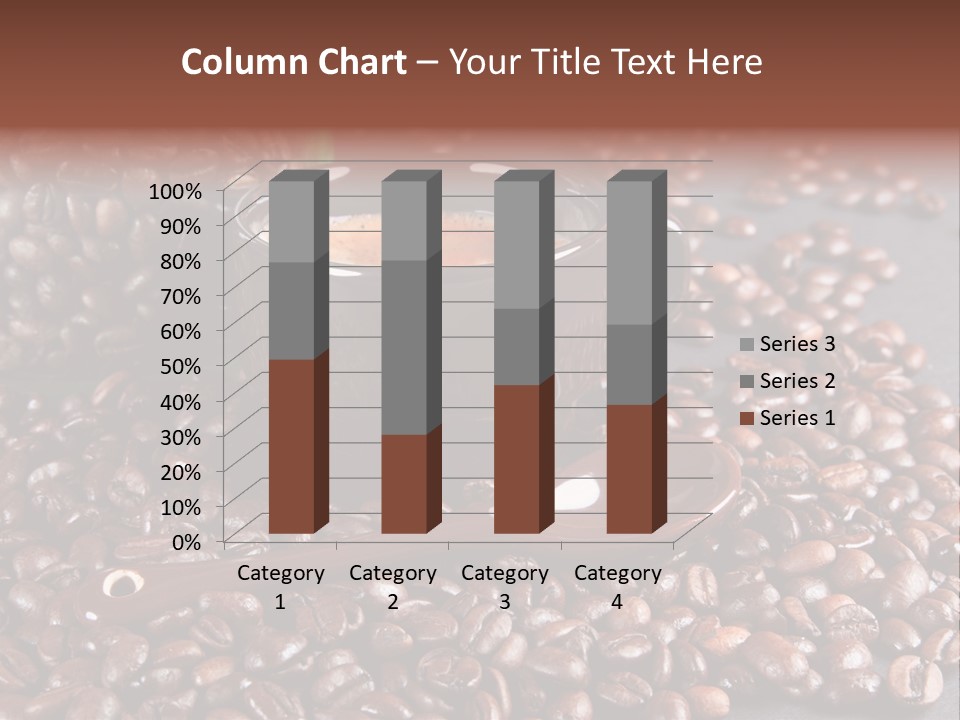 Tasse Stimulation Bureau PowerPoint Template