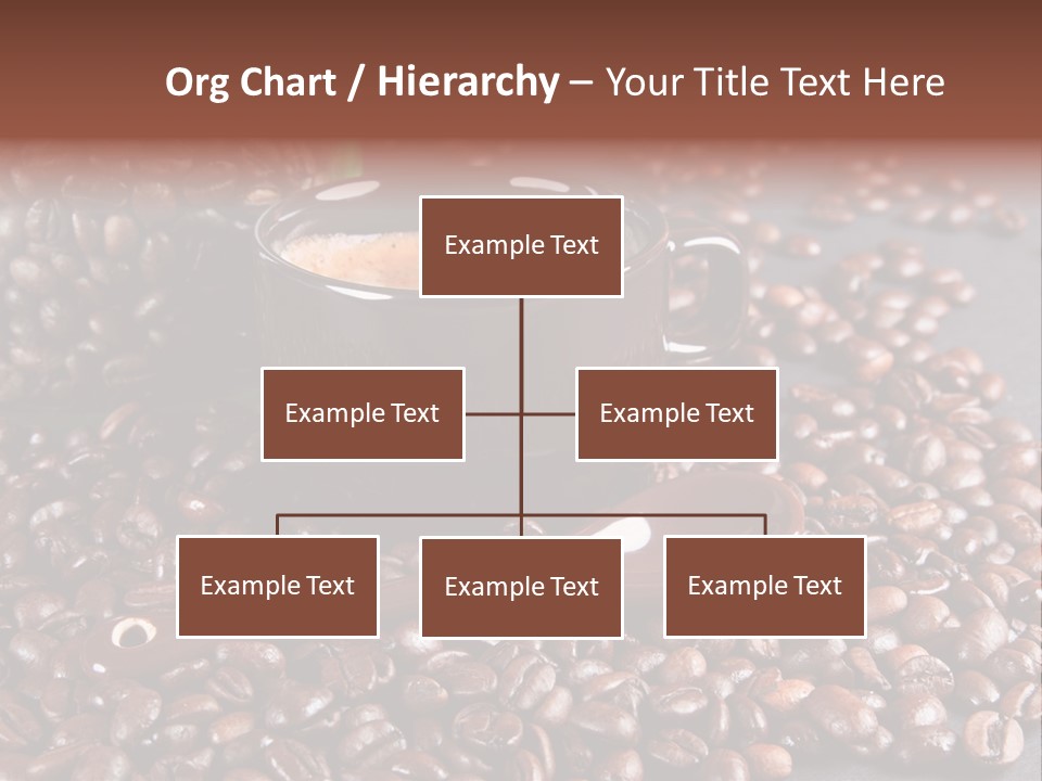 Tasse Stimulation Bureau PowerPoint Template