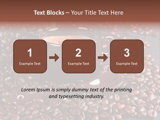 Tasse Stimulation Bureau PowerPoint Template