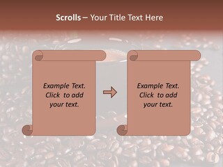 Tasse Stimulation Bureau PowerPoint Template