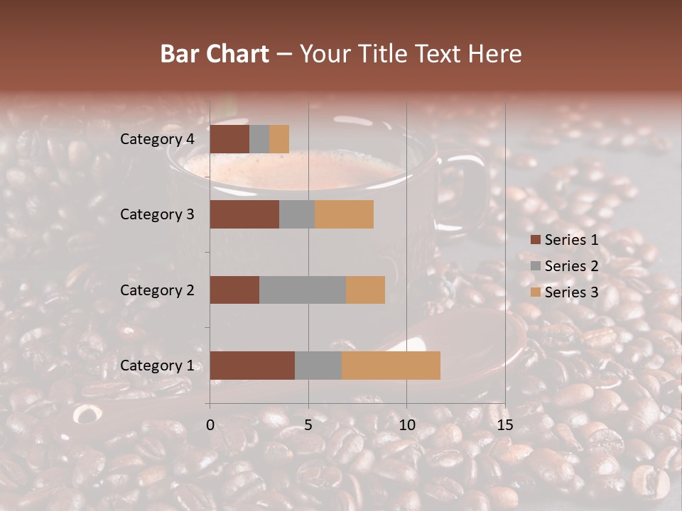 Tasse Stimulation Bureau PowerPoint Template