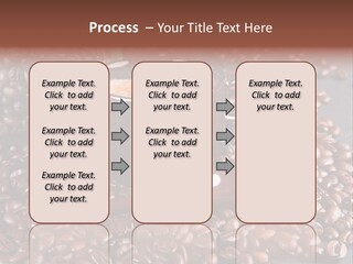 Tasse Stimulation Bureau PowerPoint Template
