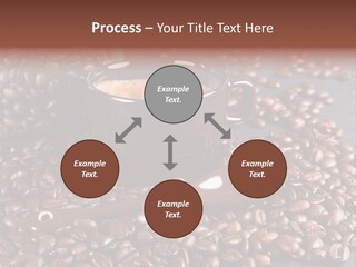 Tasse Stimulation Bureau PowerPoint Template