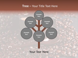 Tasse Stimulation Bureau PowerPoint Template