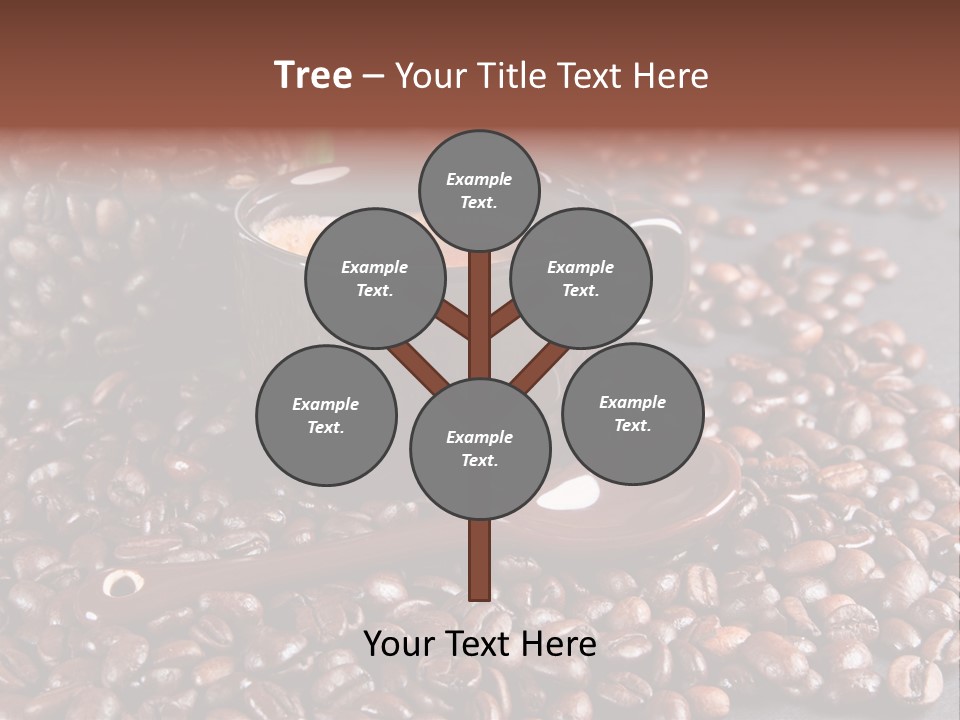 Tasse Stimulation Bureau PowerPoint Template