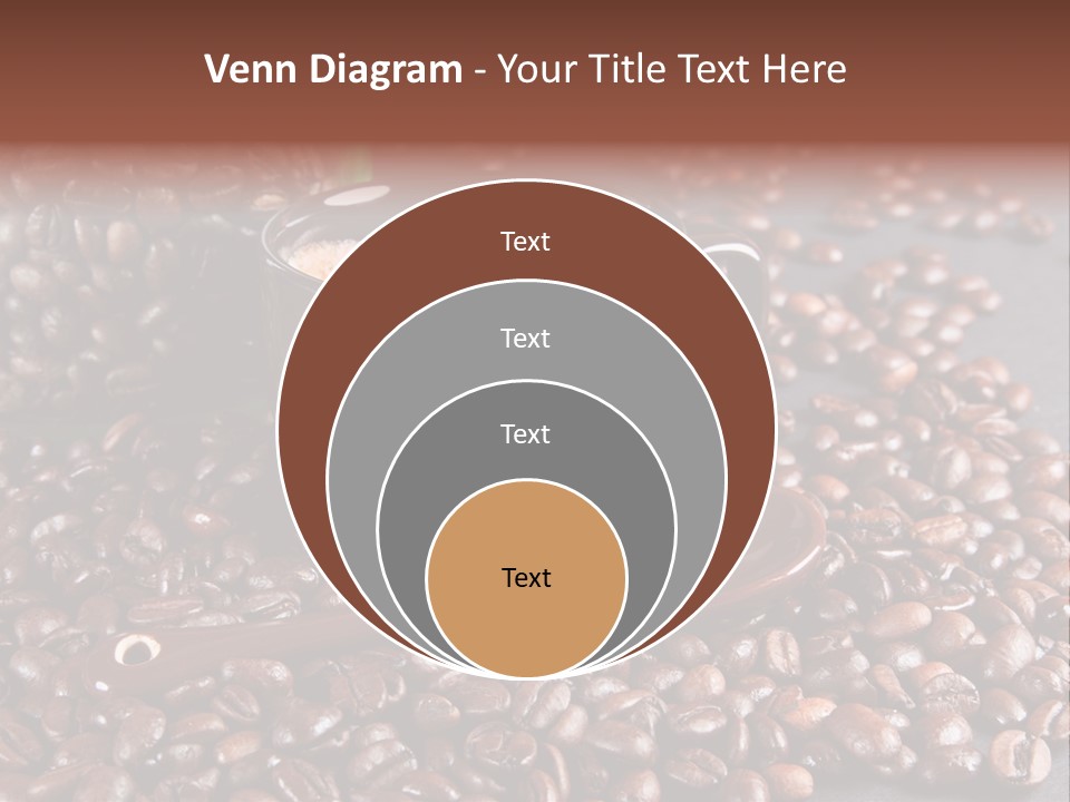 Tasse Stimulation Bureau PowerPoint Template