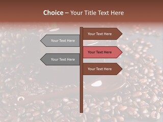 Tasse Stimulation Bureau PowerPoint Template