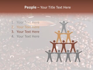 Tasse Stimulation Bureau PowerPoint Template