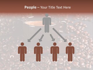 Tasse Stimulation Bureau PowerPoint Template