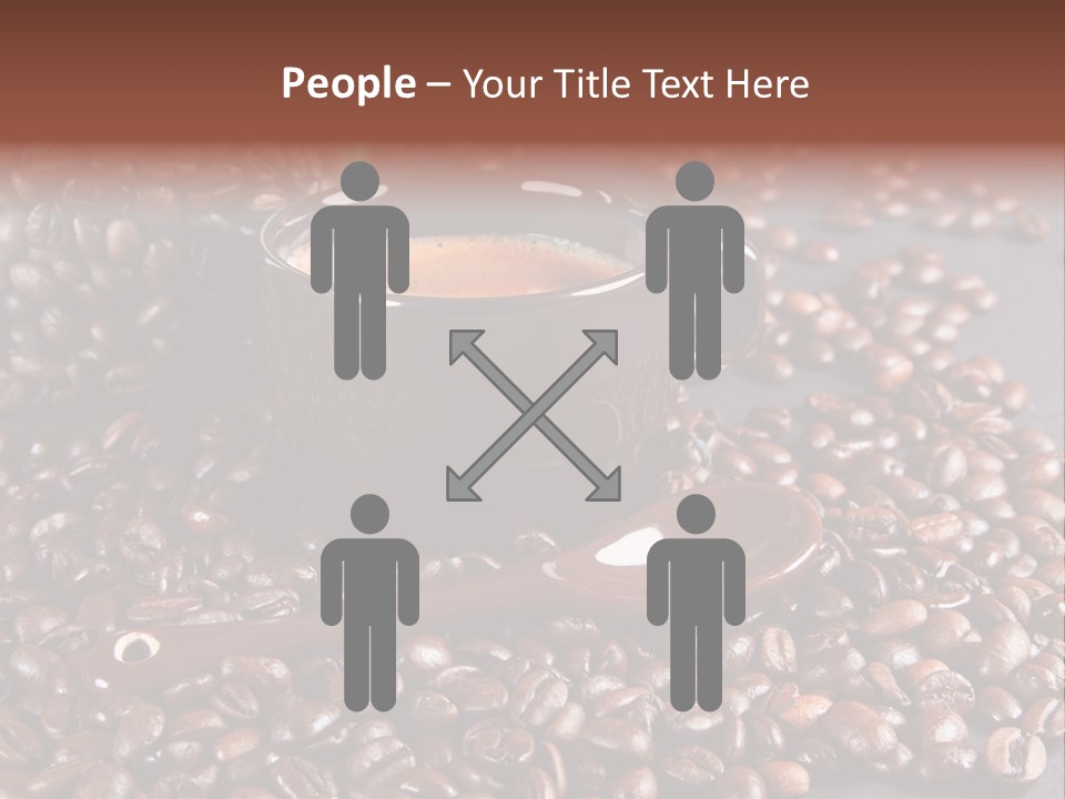 Tasse Stimulation Bureau PowerPoint Template