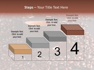 Tasse Stimulation Bureau PowerPoint Template