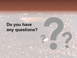 Tasse Stimulation Bureau PowerPoint Template