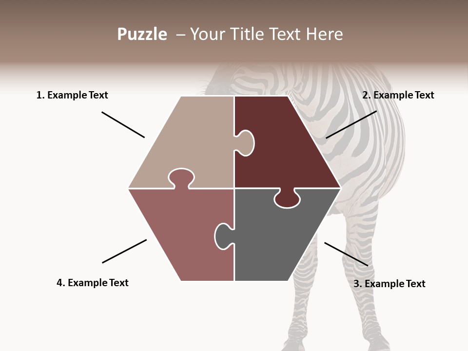 Standing Beauty Wildlife PowerPoint Template