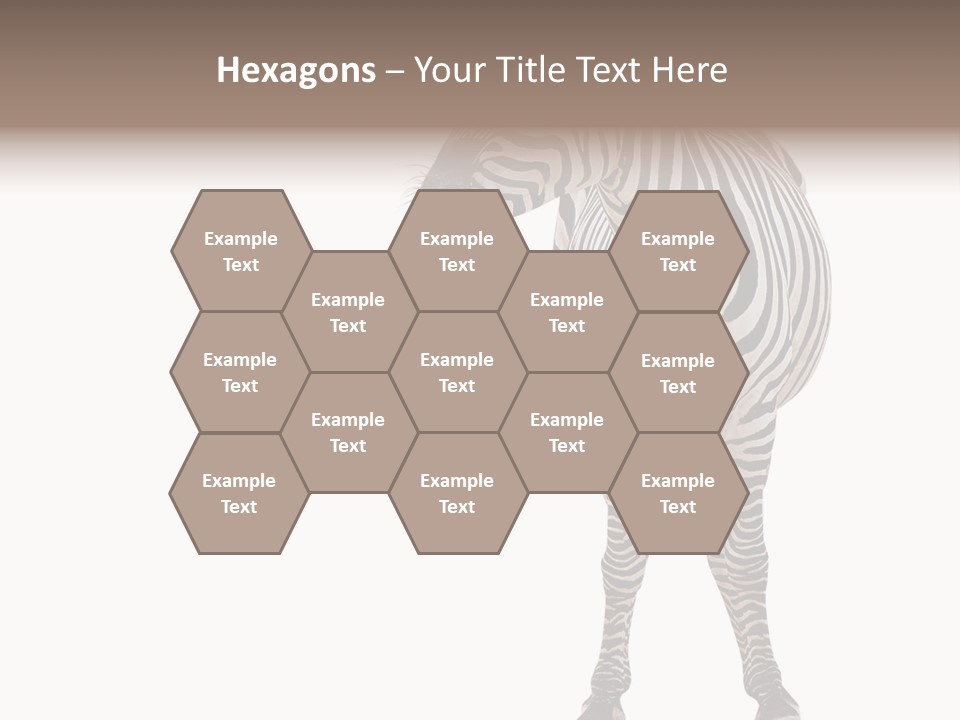 Standing Beauty Wildlife PowerPoint Template