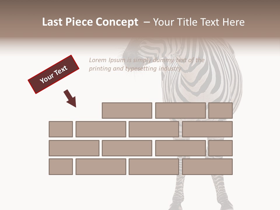 Standing Beauty Wildlife PowerPoint Template