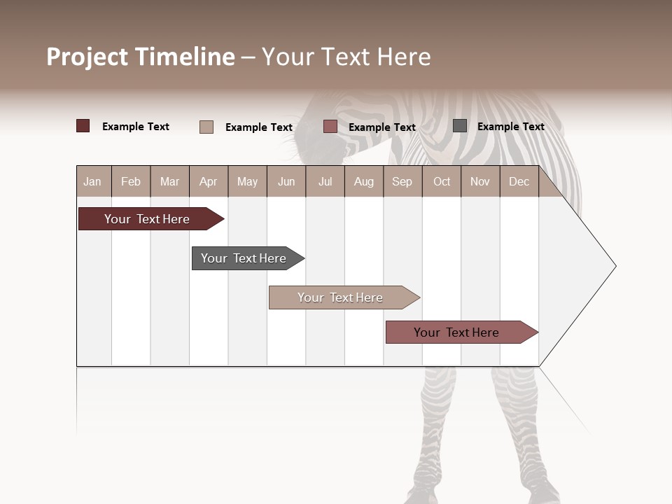 Standing Beauty Wildlife PowerPoint Template