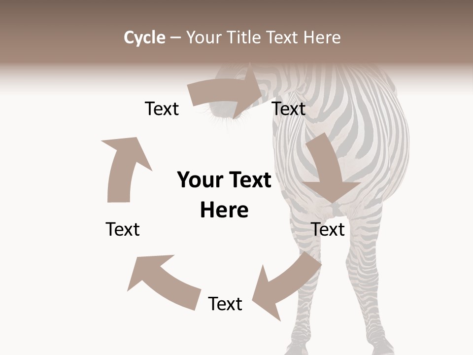 Standing Beauty Wildlife PowerPoint Template
