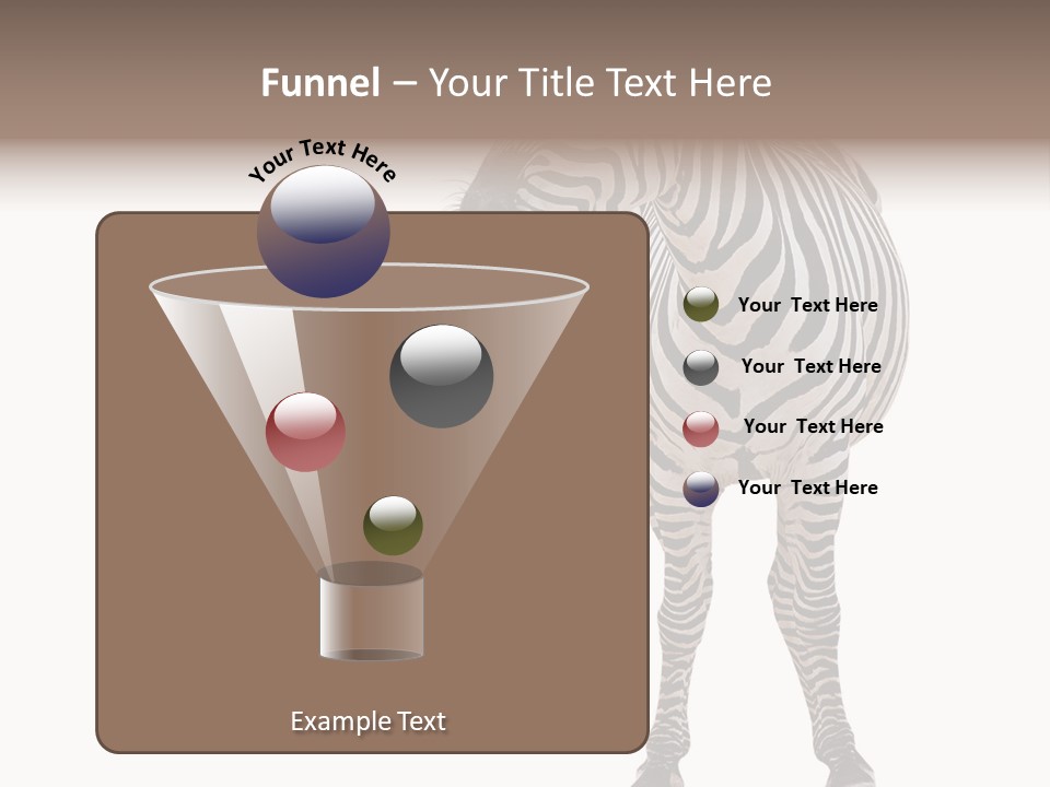 Standing Beauty Wildlife PowerPoint Template