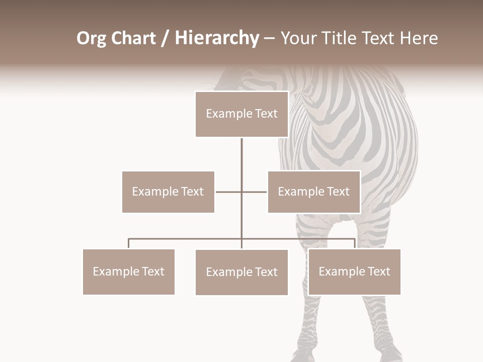 Standing Beauty Wildlife PowerPoint Template
